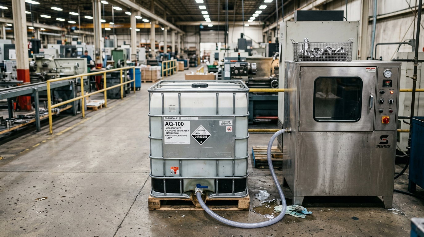 What Is An Industrial Aqueous Parts Cleaning Solution?