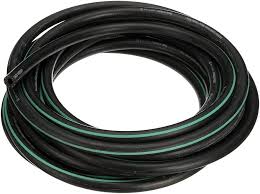 Hose, 2.875" ID x 3.25" OD, Coolant, 210F Max, Black w/Green Stripe