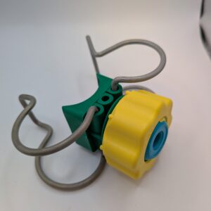 Ball 1/8" FNPT, for 1" Pipe, Double Clip