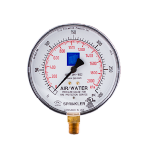 Gauge, 0-300PSI, 2.5", SS Case, 316 SS wetted parts, Liquid Filled, 1/4" Lower Connection