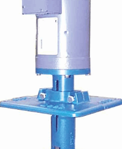 Pump, 5HP 3PH 208-240/480V, Vert Sealless, CI, w/out mnt plate, Scot VFE 19G, 2"In/1.5"Out, Steel shaft